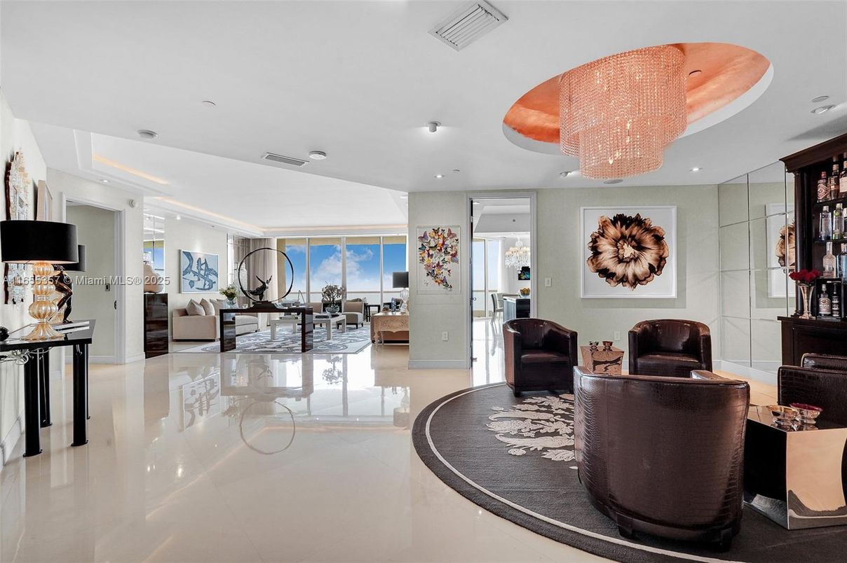 Chandelier, Interior, Living room, Recessed Lighting
