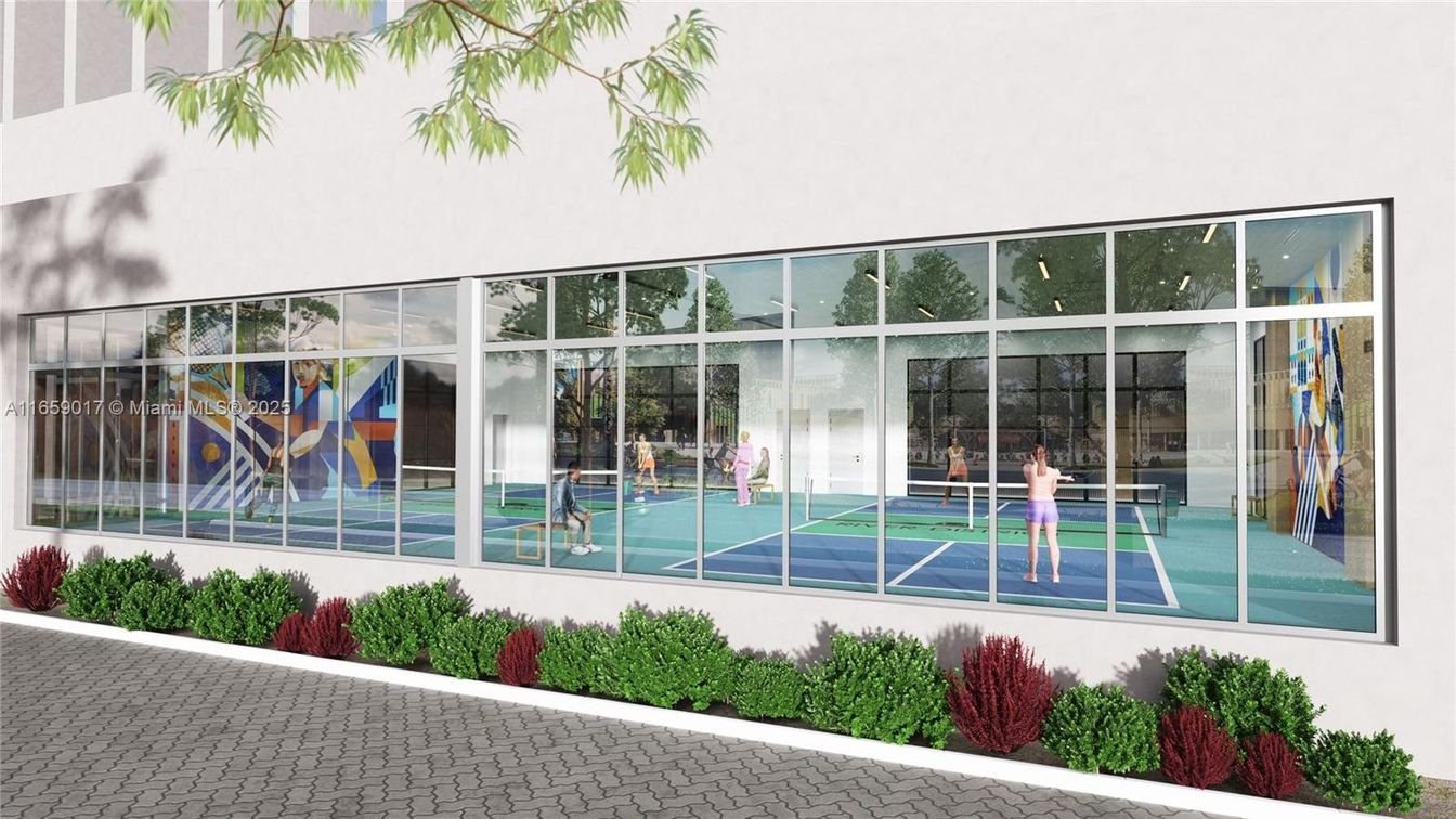 Interior, Recessed Lighting, Tennis Courts