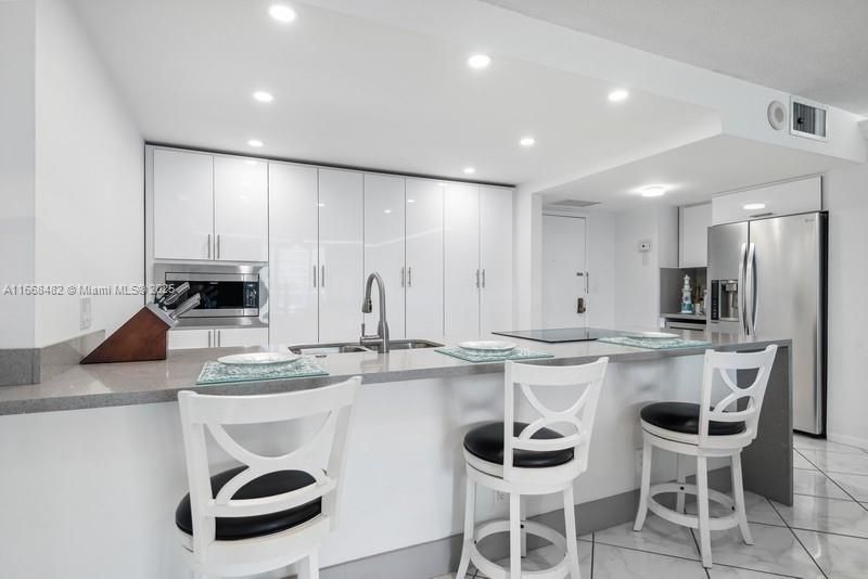 Interior, Kitchen, Recessed Lighting, Stainless Steel Appliances