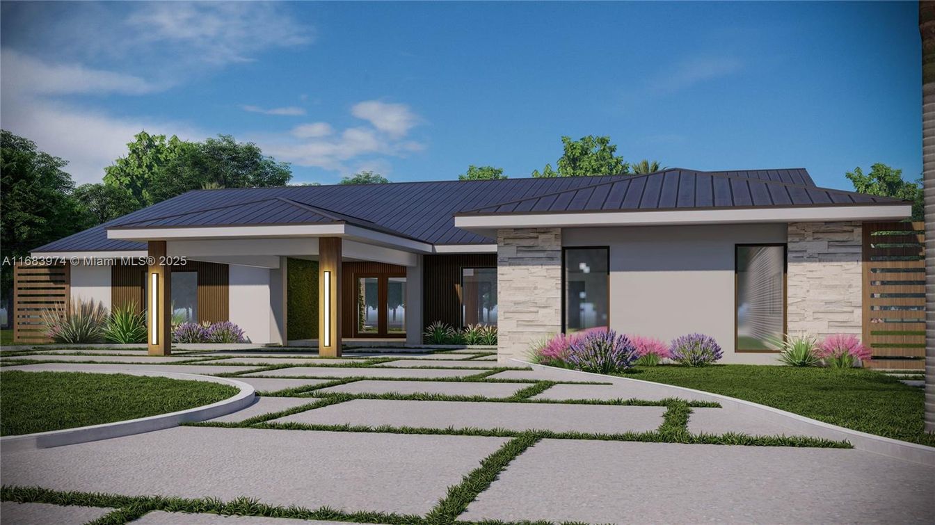 Exterior, Facade, Ranch