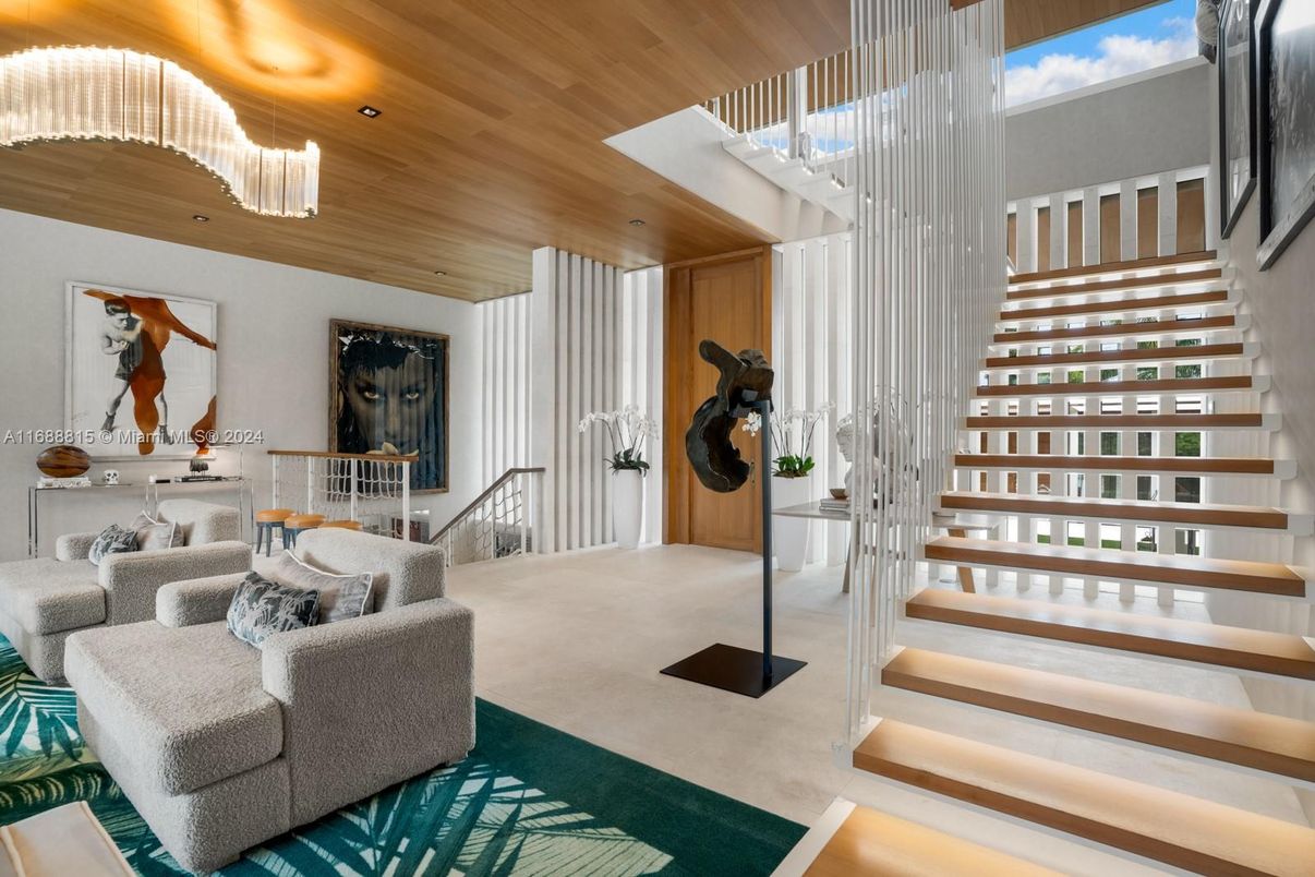 Interior, Recessed Lighting, Wooden Ceilings