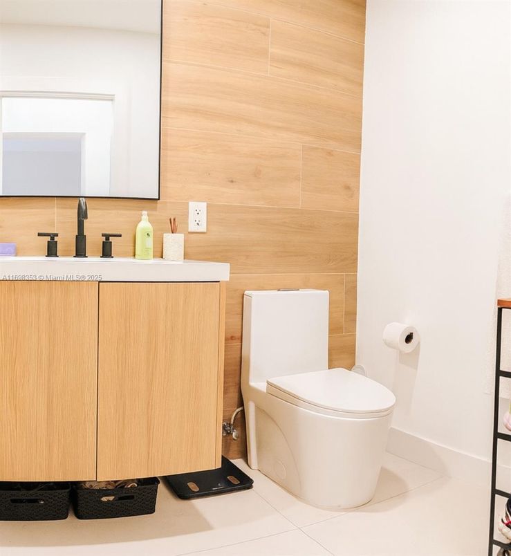 Bathroom, Interior, Wooden Walls