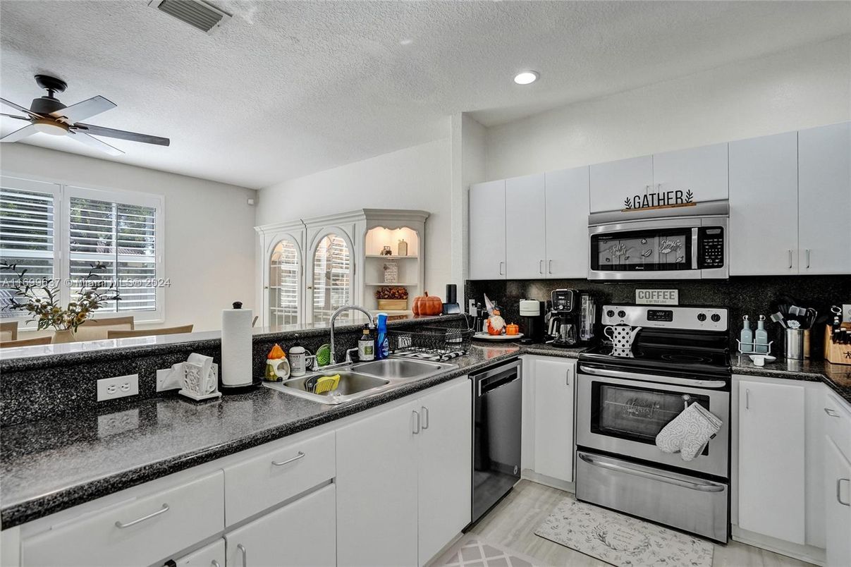 Interior, Kitchen, Recessed Lighting, Stainless Steel Appliances