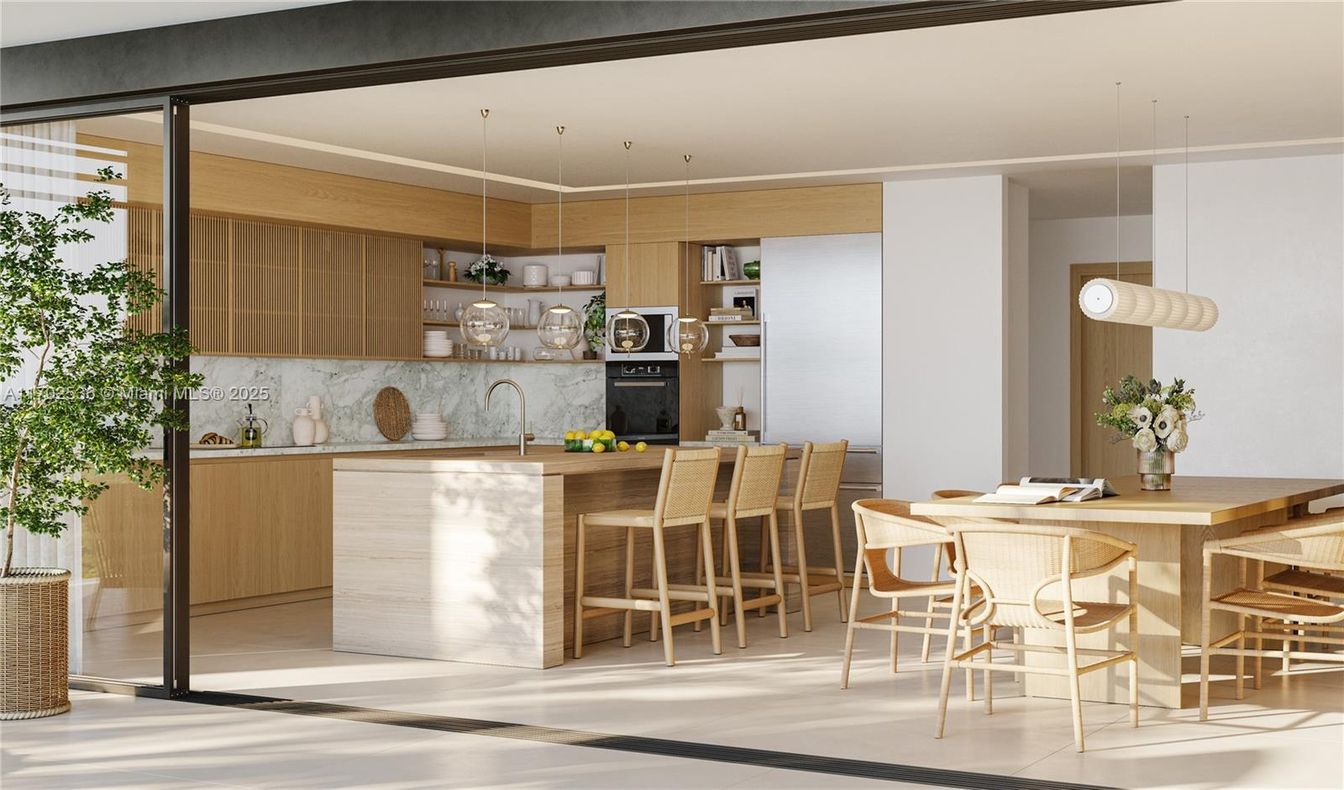 Dining room, Interior, Kitchen, Pendant Lights