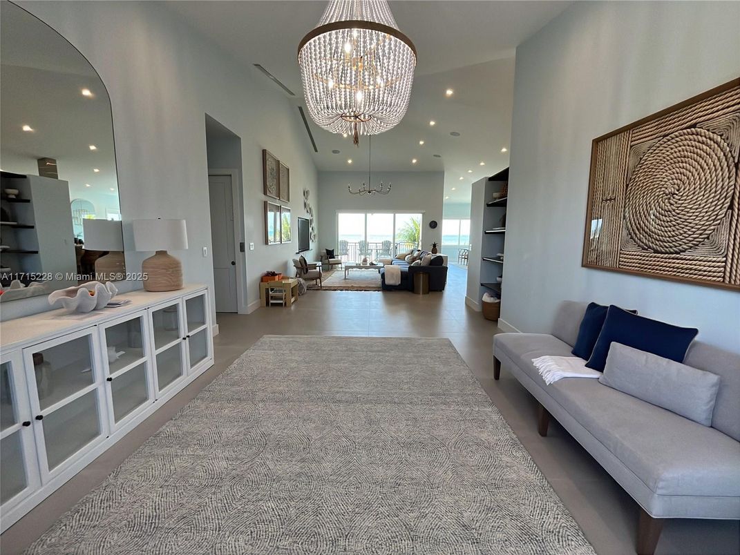 Chandelier, Interior, Living room, Recessed Lighting