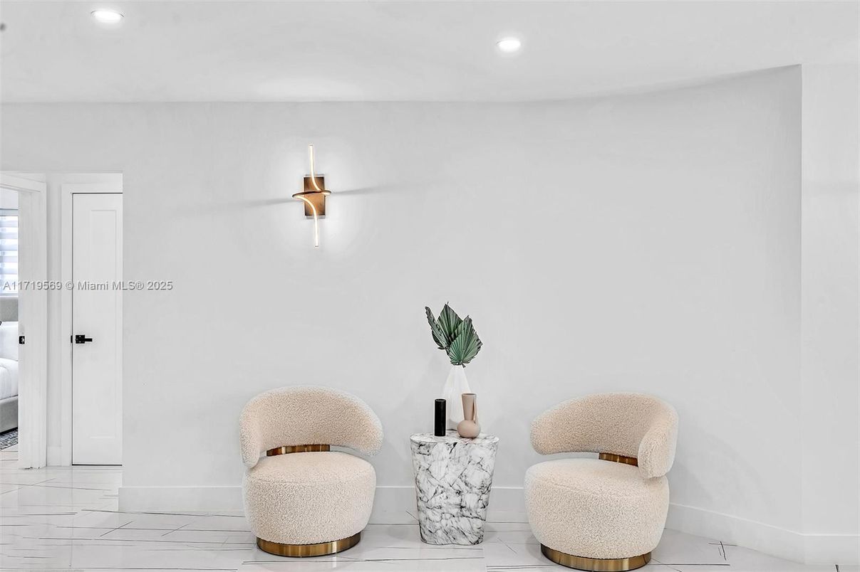 Interior, Marble, Recessed Lighting