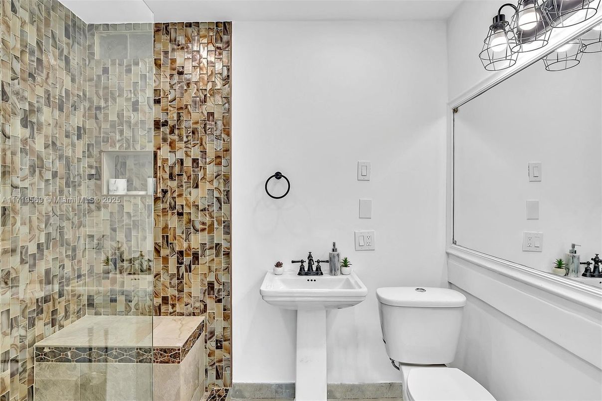 Bathroom, Glass Shower, Interior