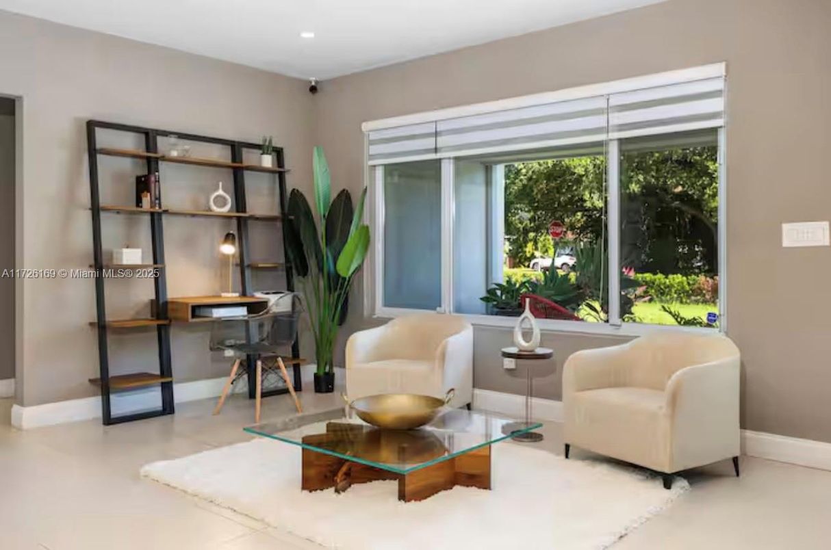 Home Office, Interior, Recessed Lighting