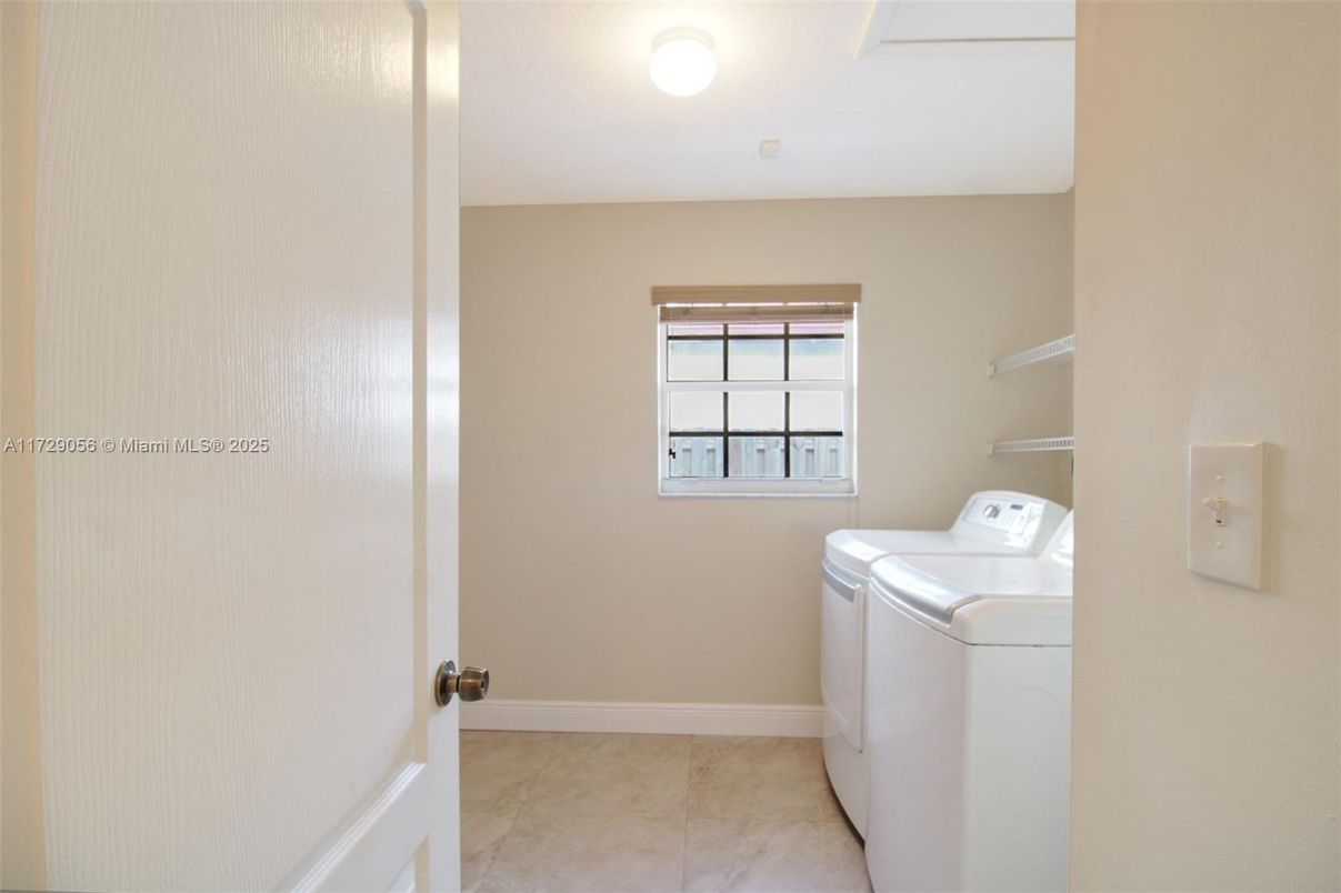 Interior, Washer