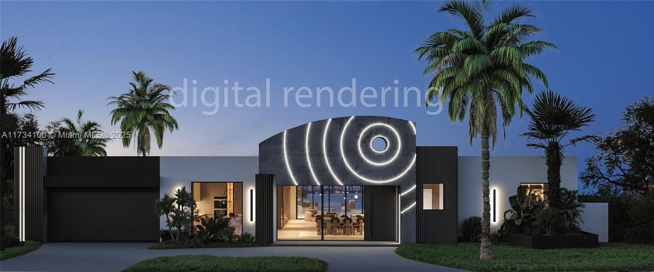 Attached, Exterior, Facade, Modern