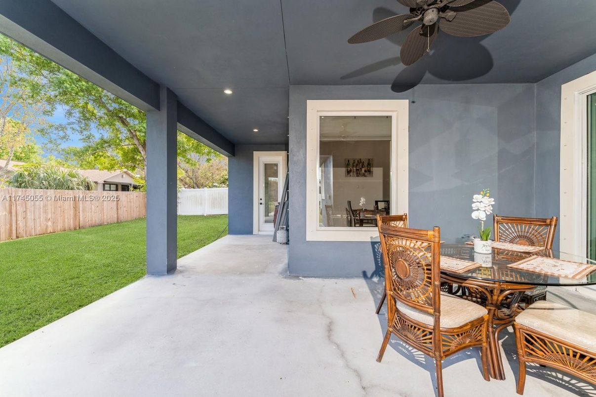 Backyard, Exterior