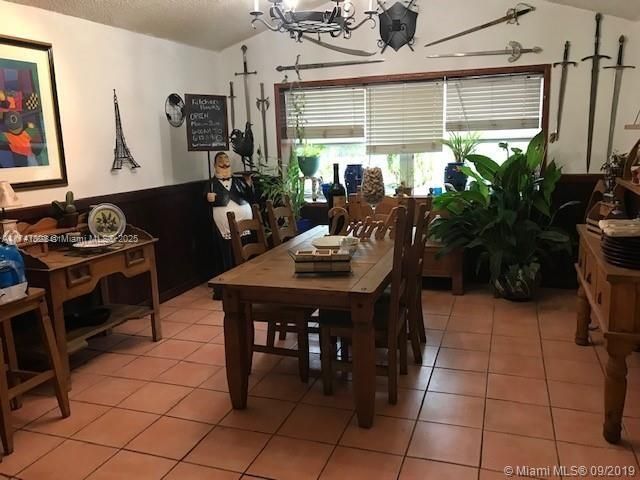 Dining room, Interior