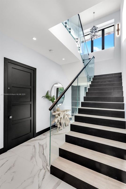 Interior, Marble, Recessed Lighting