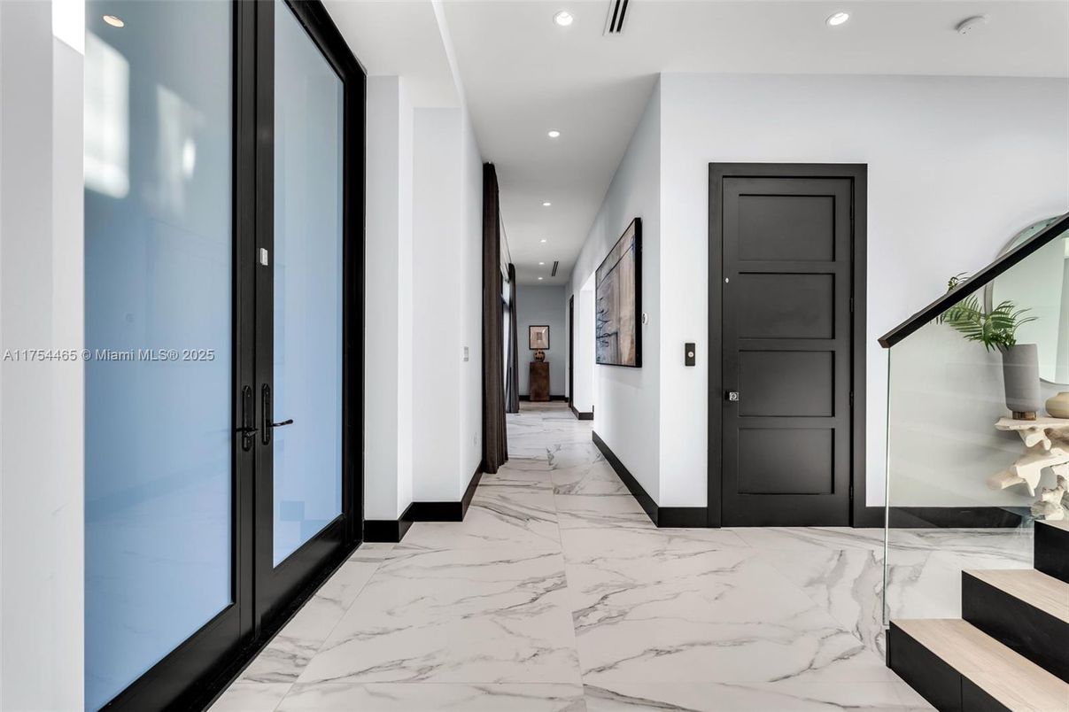 Interior, Marble, Recessed Lighting