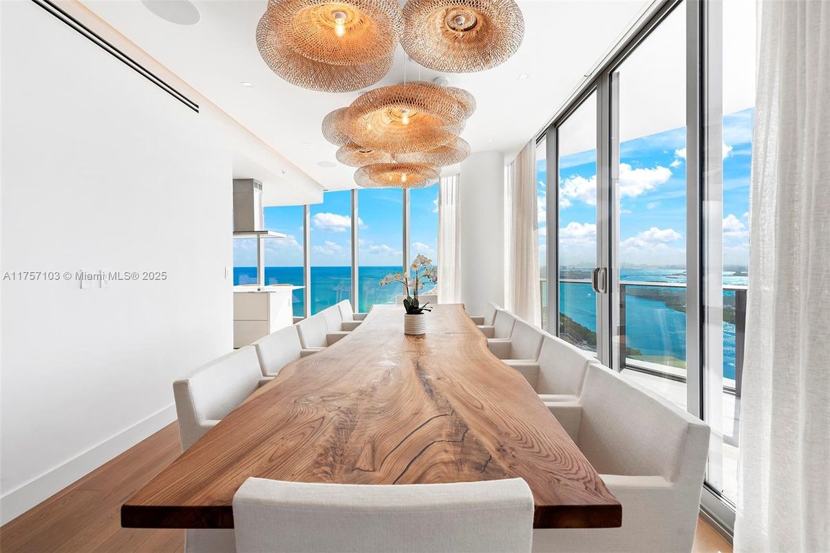Dining room, Interior, Water, Wood Texture Flooring