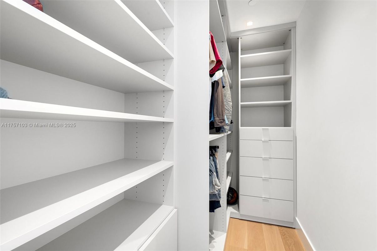 Interior, Recessed Lighting, Walk-in Closets, Wood Texture Flooring