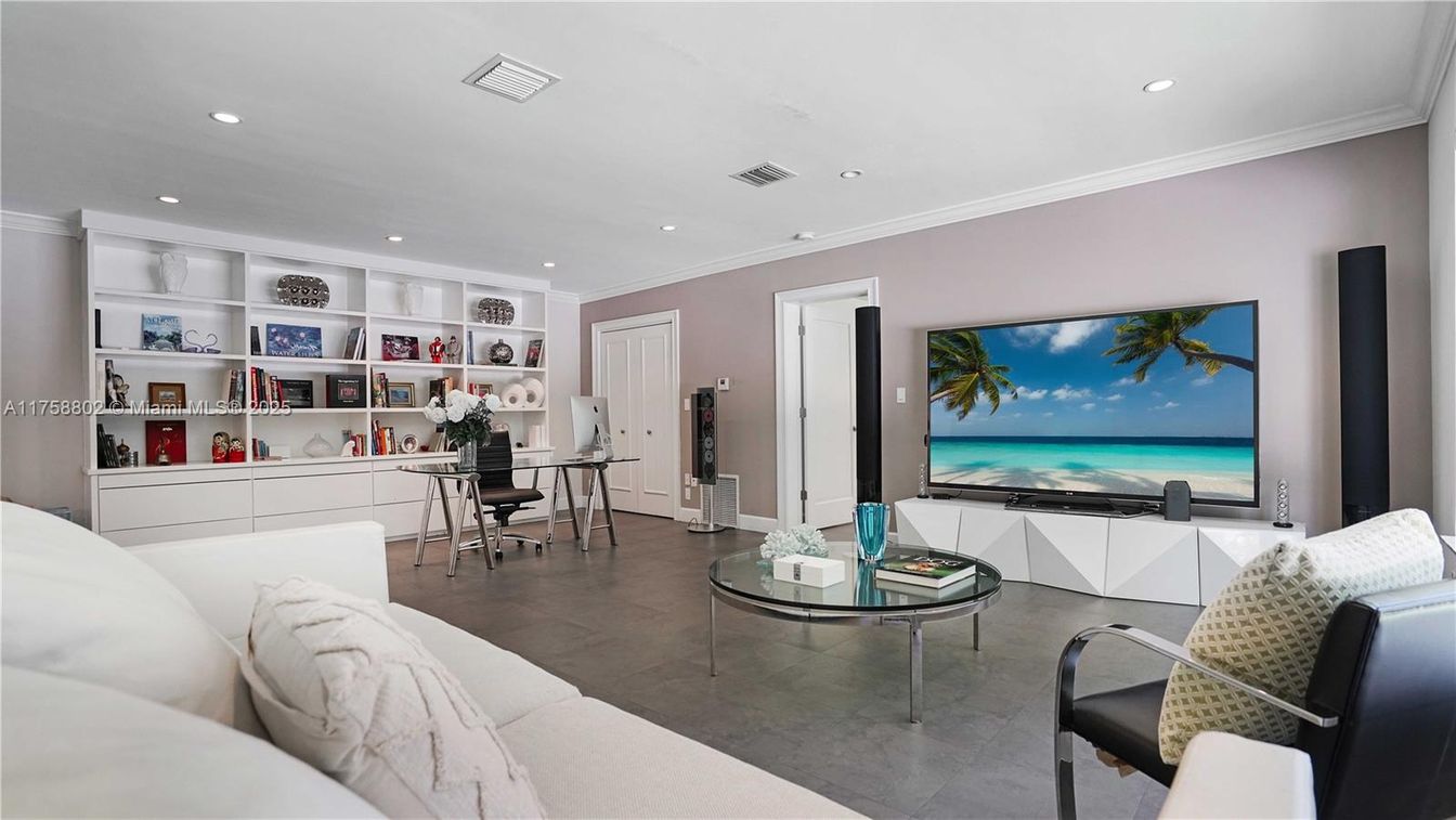 Home Office, Interior, Recessed Lighting