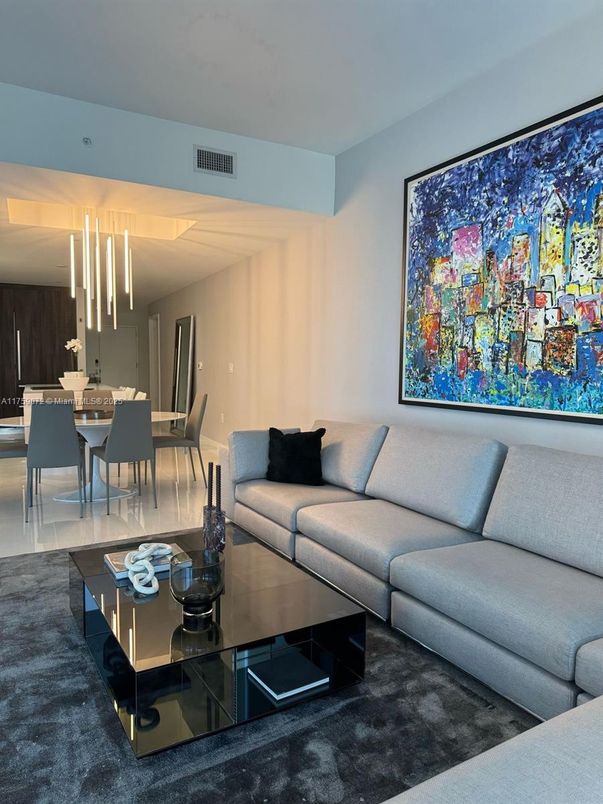 Dining room, Interior, Living room, Pendant Lights