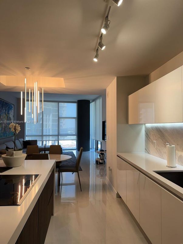 Dining room, Interior, Kitchen, Pendant Lights