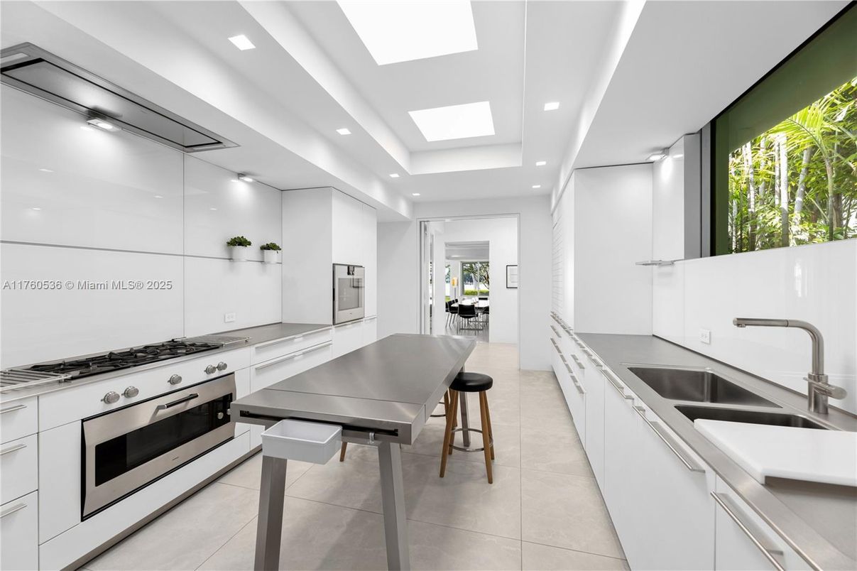 Interior, Kitchen, Recessed Lighting, Stainless Steel Appliances
