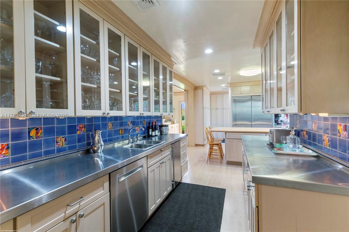Interior, Kitchen, Recessed Lighting, Stainless Steel Appliances