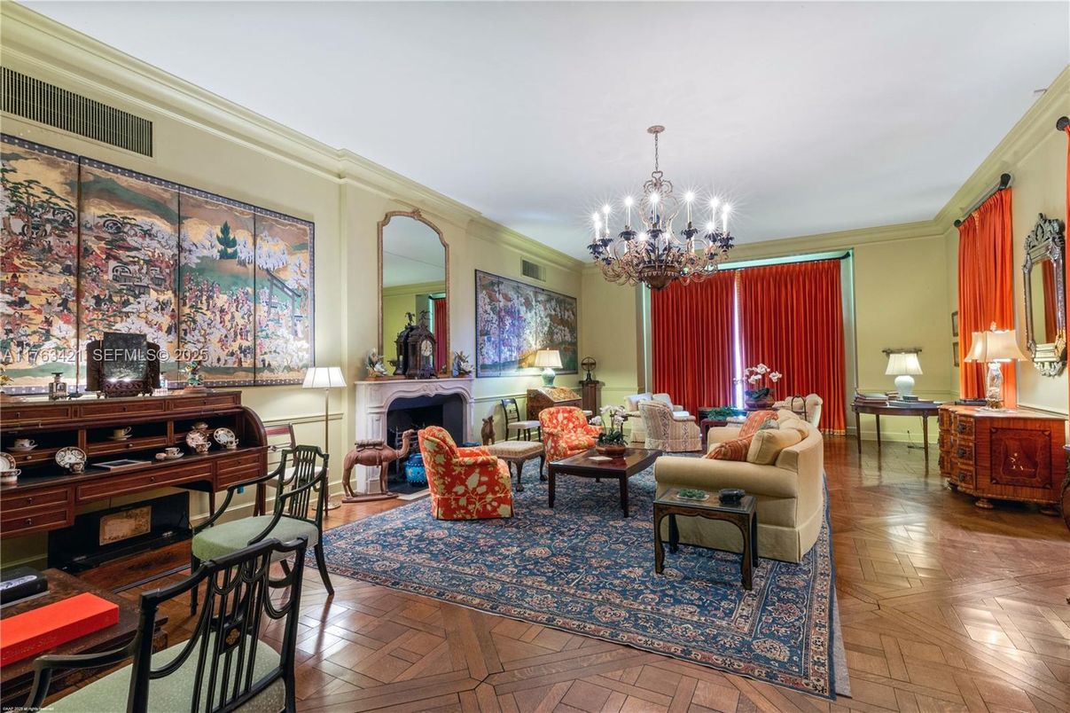 Chandelier, Interior, Living room, Wood Texture Flooring
