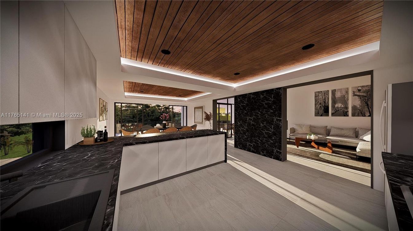Interior, Living room, Recessed Lighting, Wooden Ceilings, Wood Texture Flooring