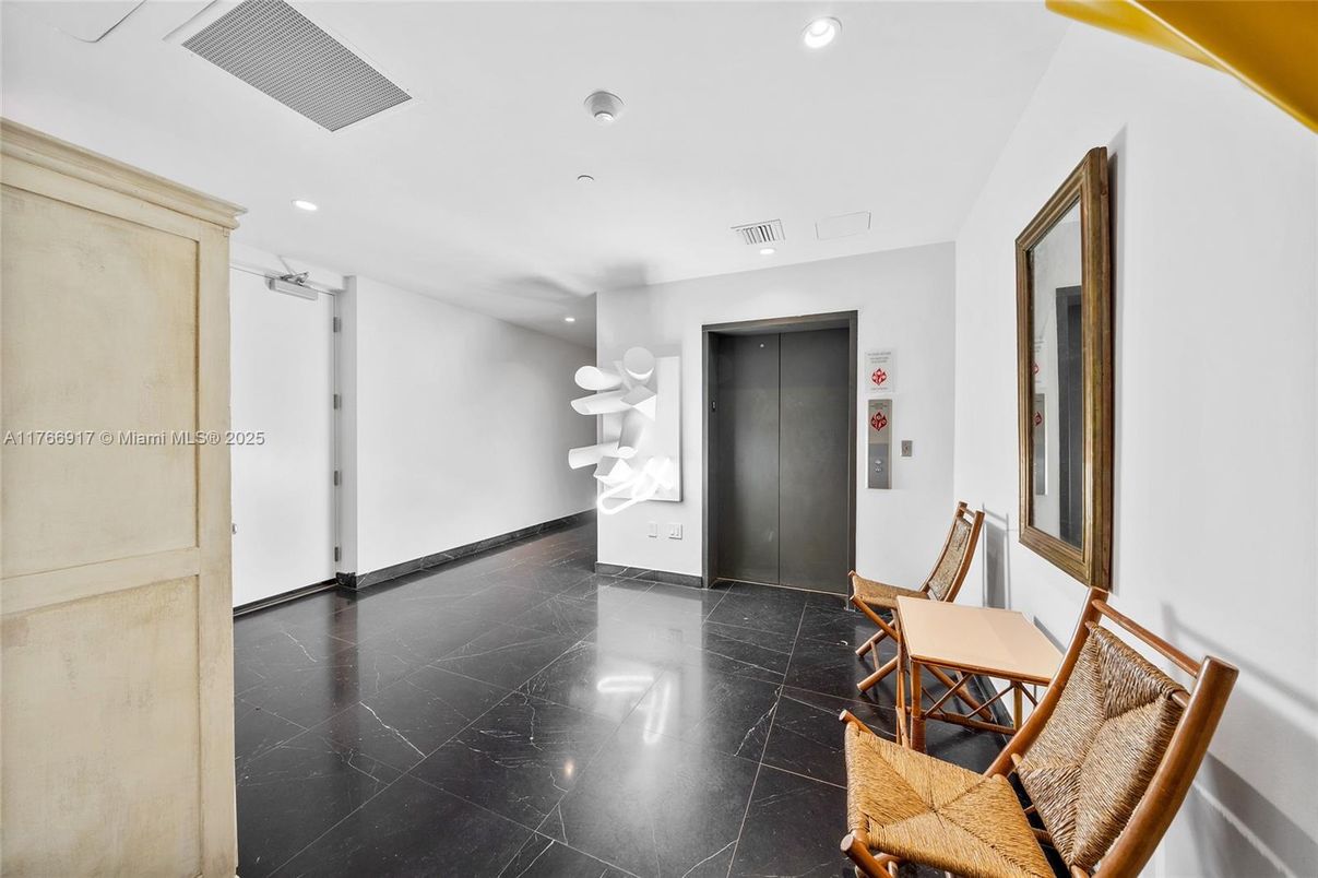 Elevator, Interior, Recessed Lighting