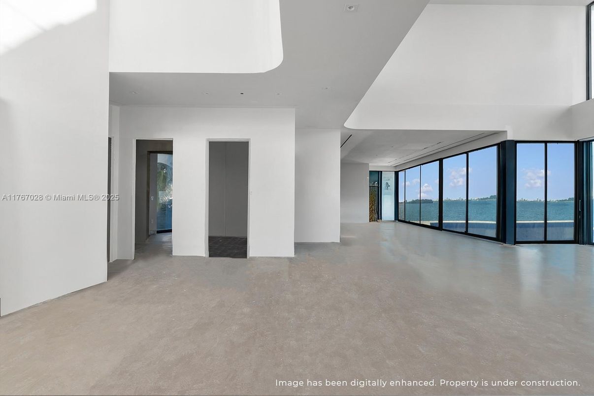 Empty room, Interior, Water