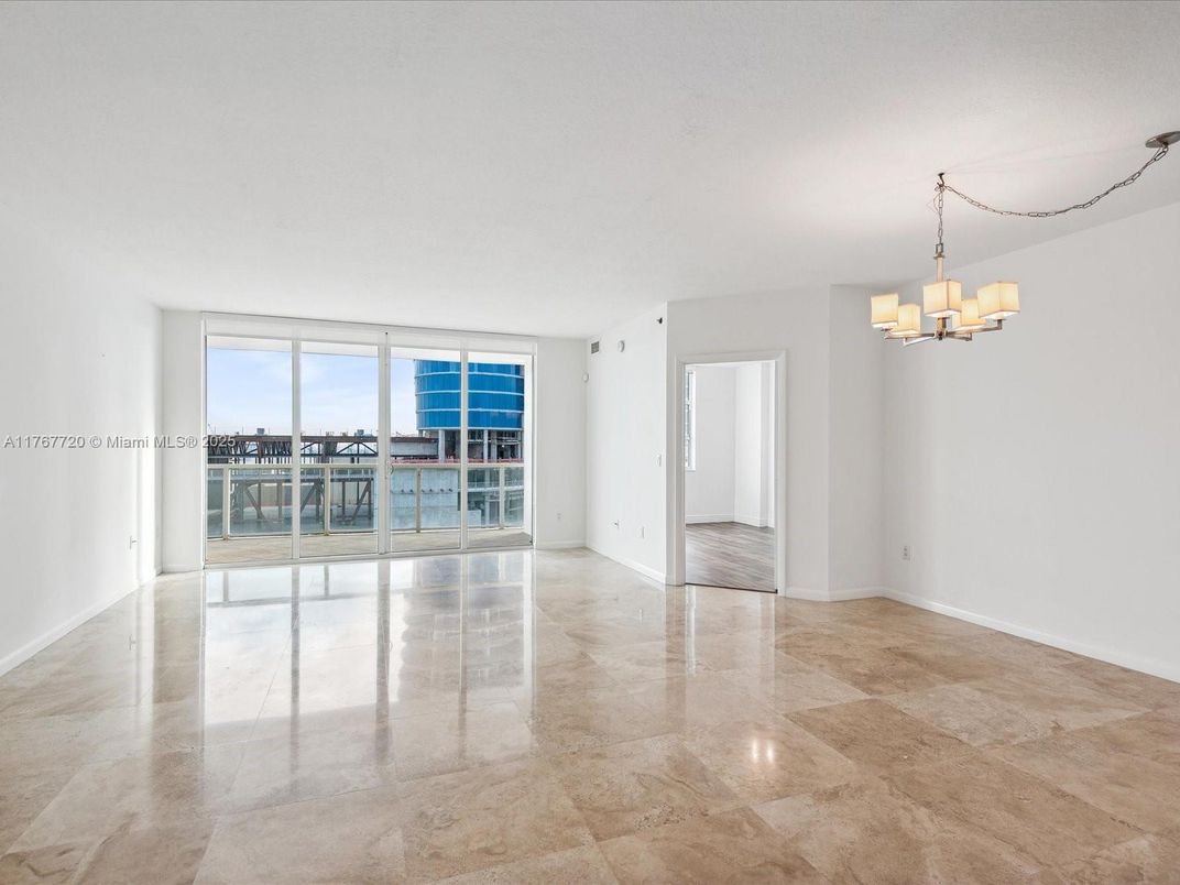 Chandelier, Empty room, Interior