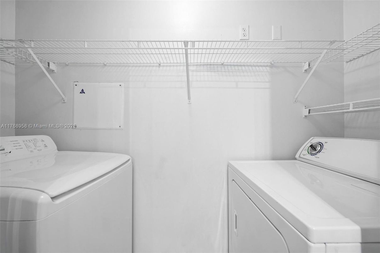 Interior, Utility Closets, Washer