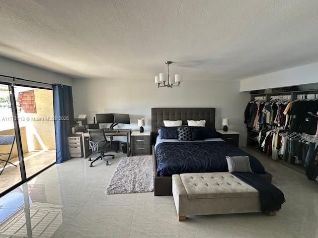 Bedroom, Chandelier, Home Office, Interior