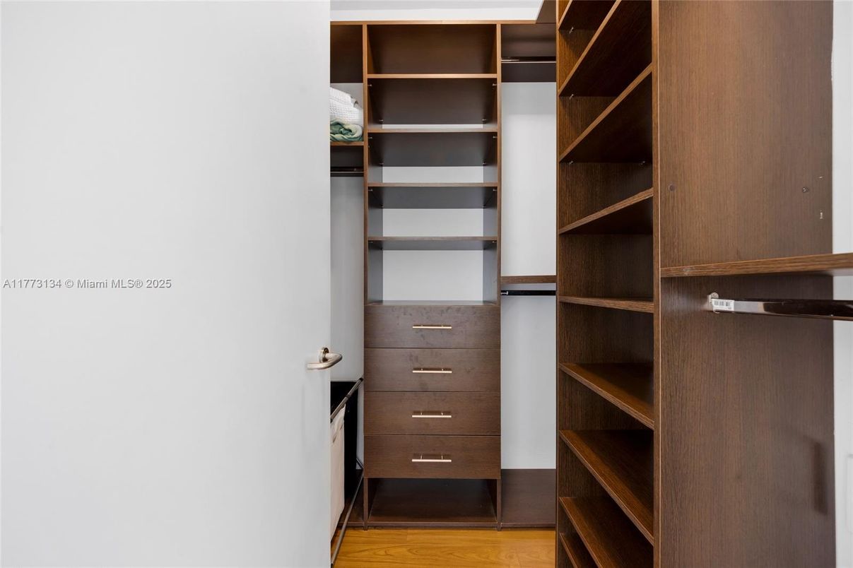 Interior, Walk-in Closets, Wood Texture Flooring