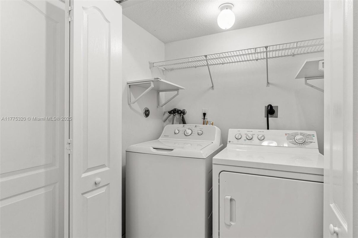 Interior, Utility Closets, Washer