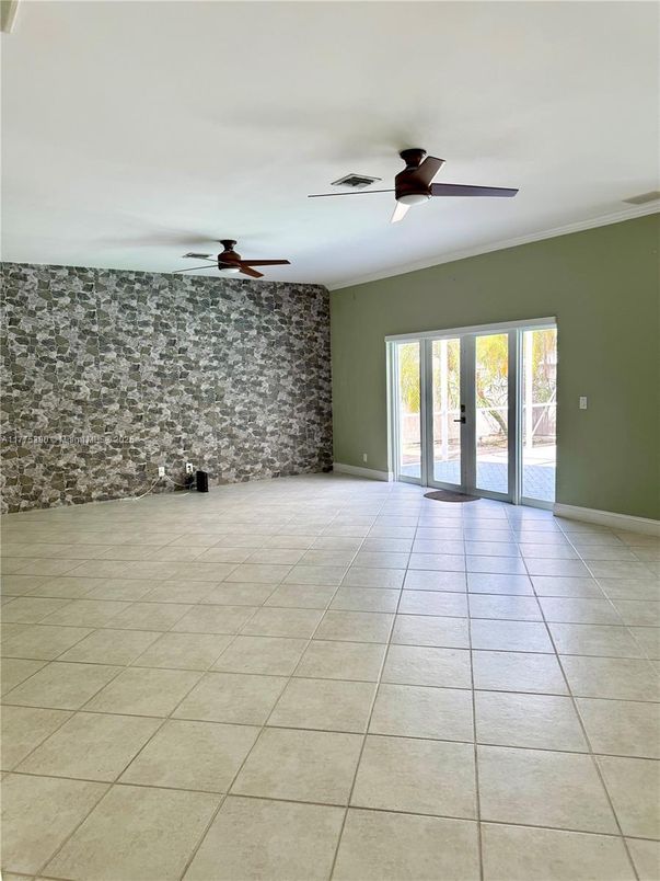 Empty room, Interior, Stone Walls