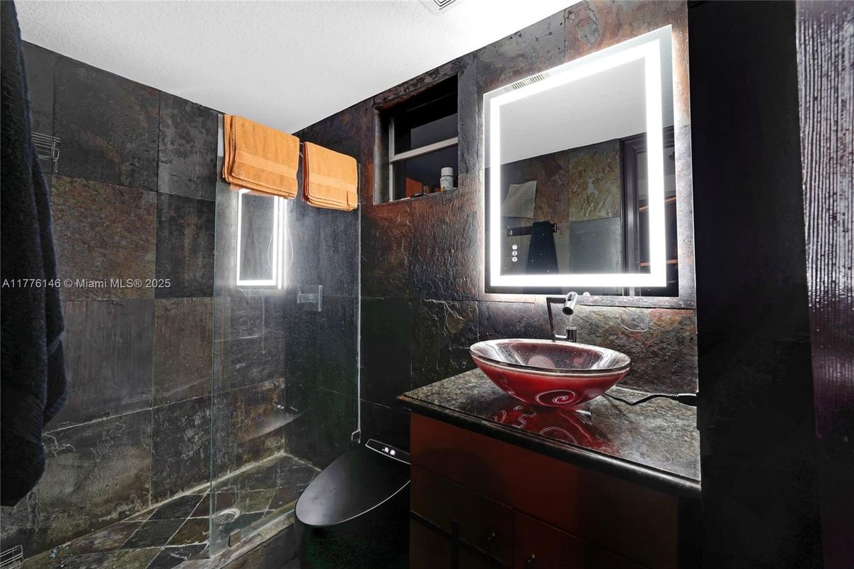 Bathroom, Glass Shower, Interior