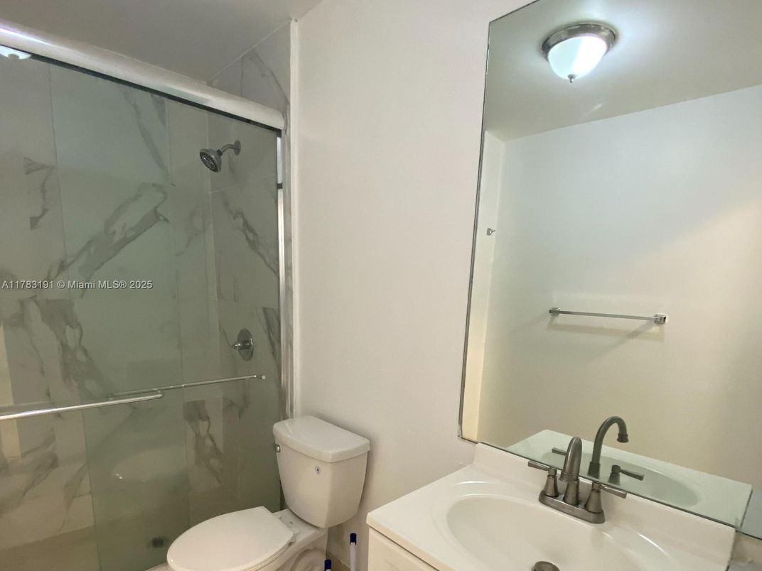 Bathroom, Glass Shower, Interior, Marble Walls