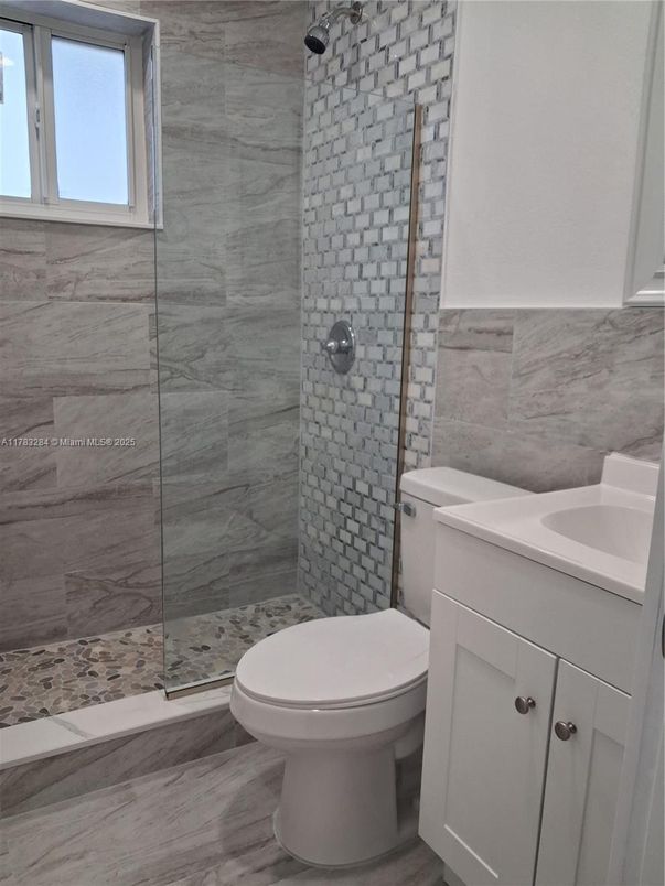 Bathroom, Glass Shower, Interior, Marble Walls