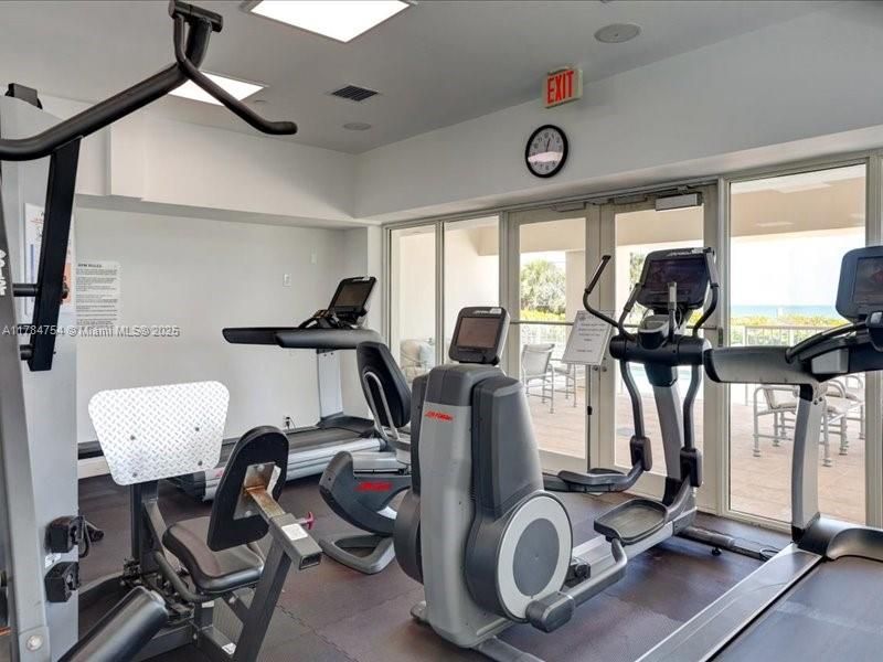 Fitness Equipment, Gym, Interior