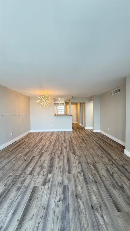 Empty room, Interior, Wood Texture Flooring