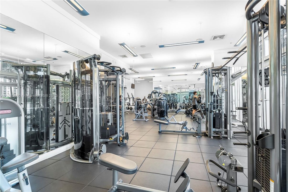 Fitness Equipment, Gym, Interior