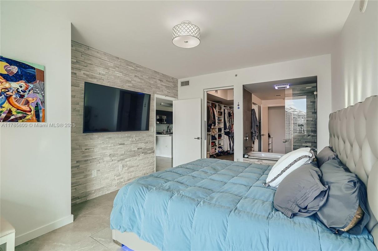 Bedroom, Interior, Wooden Walls