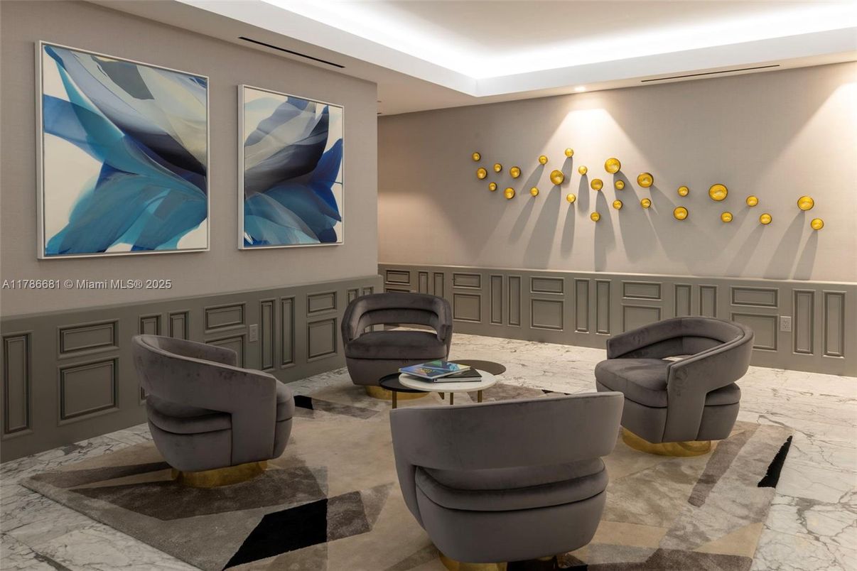 Interior, Marble, Recessed Lighting