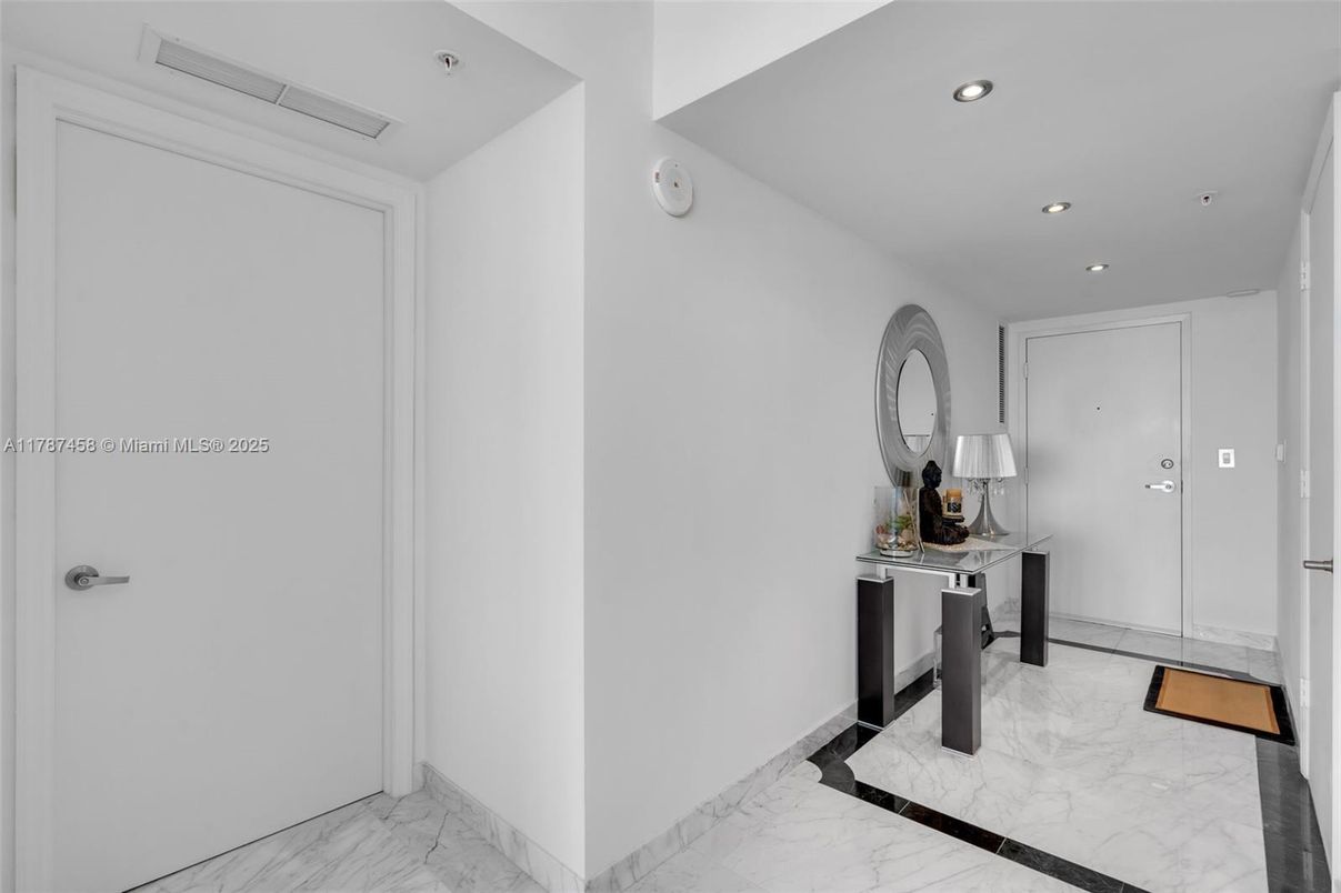 Interior, Marble, Recessed Lighting