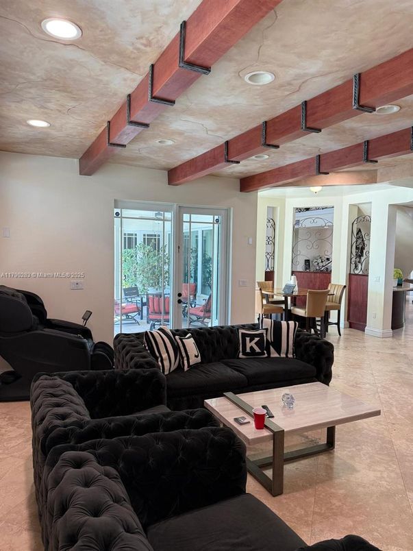 Dining room, Interior, Living room, Recessed Lighting