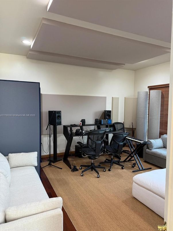 Home Office, Interior, Recessed Lighting
