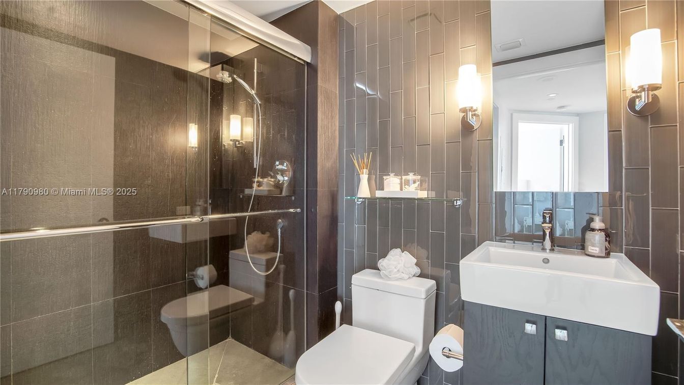 Bathroom, Glass Shower, Interior