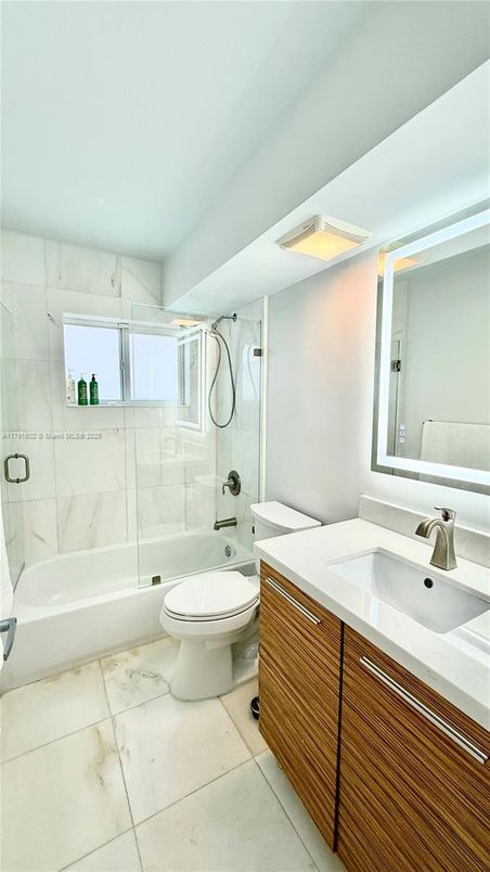 Bathroom, Glass Shower, Interior, Marble Walls