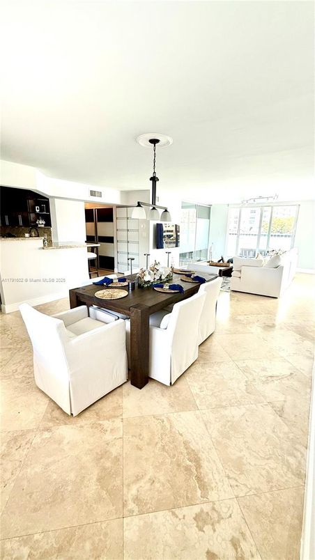 Dining room, Interior, Living room, Pendant Lights