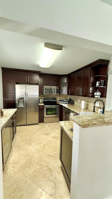 Interior, Kitchen, Stainless Steel Appliances
